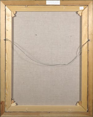 Bengt Lindstrom - Acryl op papier (op doek), Compositie met handen en dier - Ingelijst kopen? Bied vanaf 2000!