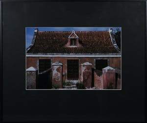 Paul Huf - Foto, Colonial House Willemstad Curaçao - Ingelijst kopen? Bied vanaf 1!