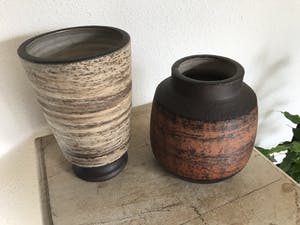 Potterie Ravelli - 2 vazen In uitstekende staat kopen? Bied vanaf 1!