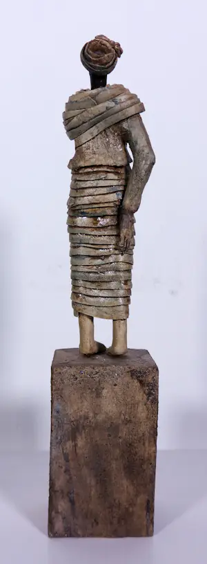 Jikke van de Waal-Bijma - Keramiek, Lot van 7 beelden (Figuren) kopen? Bied vanaf 250!