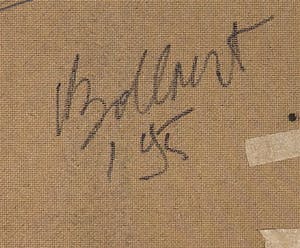 Jan Bollaert - Gemengde techniek op board, Delta - Ingelijst kopen? Bied vanaf 50!