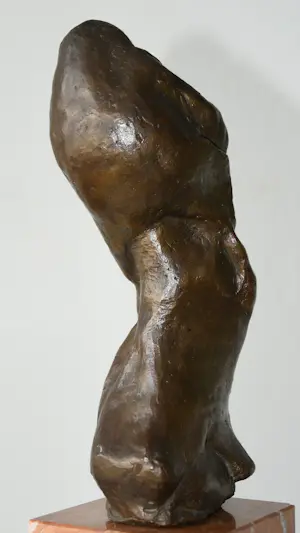 Eugene Dodeigne - Bronzen abstract sculptuur - 1986 kopen? Bied vanaf 300!