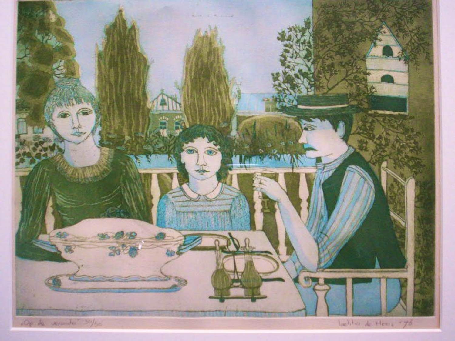 Laetitia de Haas - "Op de veranda". kopen? Bied vanaf 100!