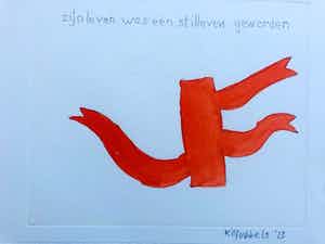 Klaas Gubbels - zijn leven was een stilleven geworden verkocht voor € 290!