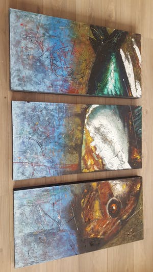 Niet of onleesbaar gesigneerd - Aong-Fish kopen? Bied vanaf 10!