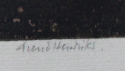 Arend Hendriks - Ets/Aquatin: Gorcum kopen? Bied vanaf 75!