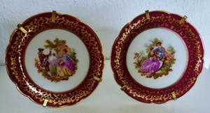 Royal Limoges - Fragonard - 15x mini Limoges items + 2x Limoges handpainted schilderijtjes kopen? Bied vanaf 1!