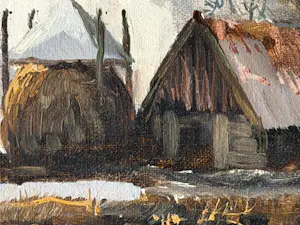 Jack van der Put - (B.H. Slotman) – sfeervol Hollands winterlandschap kopen? Bied vanaf 175!