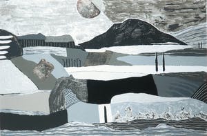 Ronald Boonacker - Zeefdruk, Night Sky I - Ingelijst (Groot) kopen? Bied vanaf 1!