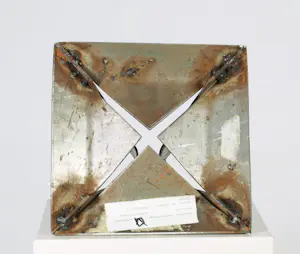 Renate Liske - Metalen object, Molshoop II kopen? Bied vanaf 1!