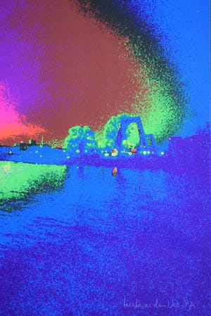 Henk van der Vet - De Hefbrug Rotterdam - 1987 kopen? Bied vanaf 50!