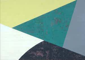 Henri Plaat - Gouache, Zonder titel - Ingelijst (Groot) verkocht voor € 80!