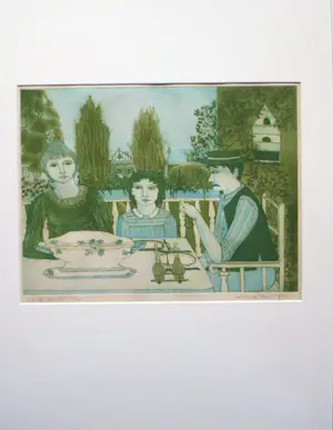 Laetitia de Haas - "Op de veranda". kopen? Bied vanaf 100!