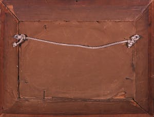 Niet of onleesbaar gesigneerd - Olieverf op board, Winterlandschap - Ingelijst kopen? Bied vanaf 1!