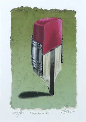 Sharon Amir - Zeefdruk, Immortal III - Ingelijst kopen? Bied vanaf 1!