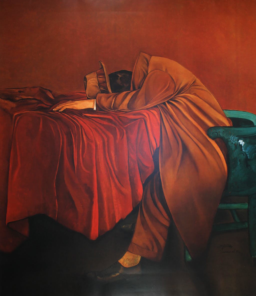 Bruno Bruni - Kleuren Offset-litho BUENO NOTTE Handgesigneerd verkocht voor € 89!