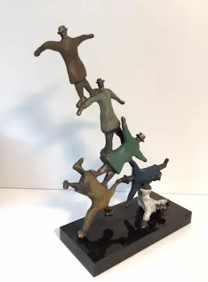 Buy Hans Kuyper - Sculptuur “ The sky is the limit “? Bid from 169!