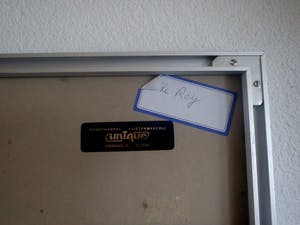 Guillaume Le Roy - Compositie in zwart-wit kopen? Bied vanaf 50!