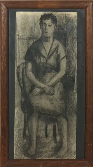 Janus Nuiten - Lot van zes schilderijen en 1 tekening kopen? Bied vanaf 100!