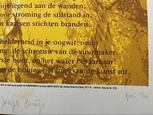 Joseph Beuys - De HONINGPOMP kopen? Bied vanaf 150!