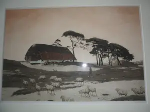 Tjeerd Bottema - Ets, Schaapskooi, Ede kopen? Bied vanaf 70!