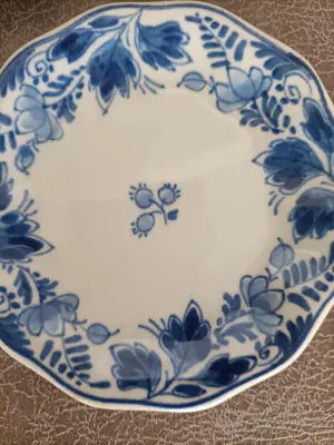 Porceleyne Fles - 3 mini-wandborden 1887, 1961, 3 x 10 x 10 cm kopen? Bied vanaf 10!