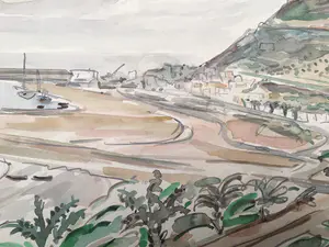 Jan Sluijters (jr.) - Havengezicht met fort kopen? Bied vanaf 90!