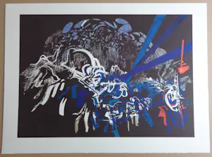 Raymond Moretti - FIGURATIE / KLEURLITHO / 56x76cm / SIG kaufen? Bieten Sie von 25!