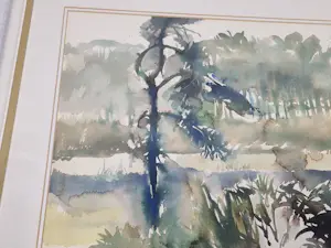 Hen Euverman - Rivier in boslandschap kopen? Bied vanaf 20!