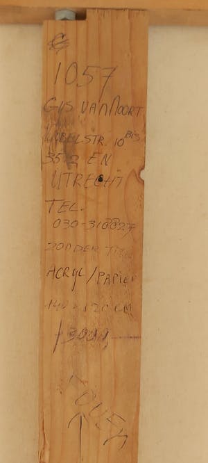 Gijs van Noort - Zonder titel (Zeer groot) kopen? Bied vanaf 1!