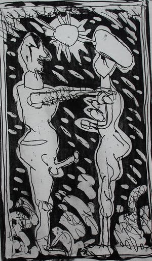 Lucebert - Ets: Paradijs - 1981 kopen? Bied vanaf 150!