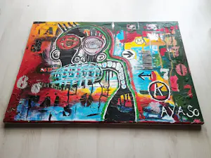 Aya So - Gemälde auf Leinwand - handsigniert - montiert - (70 x 50 cm) kopen? Bied vanaf 1900!