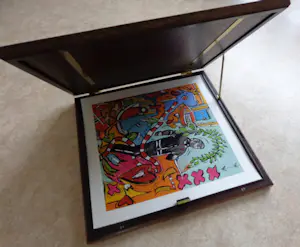 Corneille - JOHAN CRUIJFF / KIST MET 5 KLEURZEEFDRUKKEN / VERZAMELOBJECT / € 2.195 kopen? Bied vanaf 295!