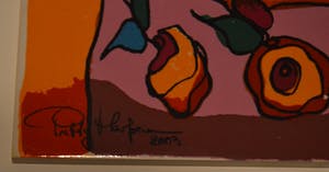 Patty Harpenau - Tegeltableau; man en vrouw. kopen? Bied vanaf 50!
