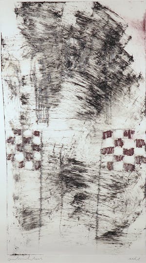 Anton Heyboer - Ets, Het bewustzijn van de wonde - Ingelijst (Groot) kopen? Bied vanaf 1!