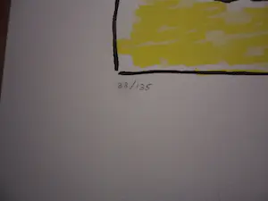 Espen Hagen - Zeefdruk, "Beach ". kopen? Bied vanaf 40!