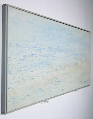 Janus Nuiten - Olieverf op doek, Aan zee- Ingelijst kopen? Bied vanaf 100!