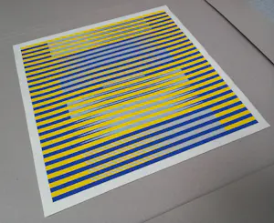 Ulrich Otto - Ohne Titel - Op Art - Farbstarker Siebdruck Edition Domberger 1974 kaufen? Bieten Sie von 80!