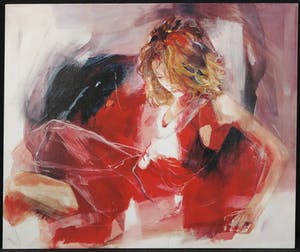 Christine Comyn - Giclée op doek, Reckless kopen? Bied vanaf 10!
