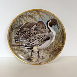Basil Ede - Basil Ede Porseleinen Borden-Wilde Eend & Pijlstaart-Franklin Porcelain kaufen? Bieten Sie von 30!