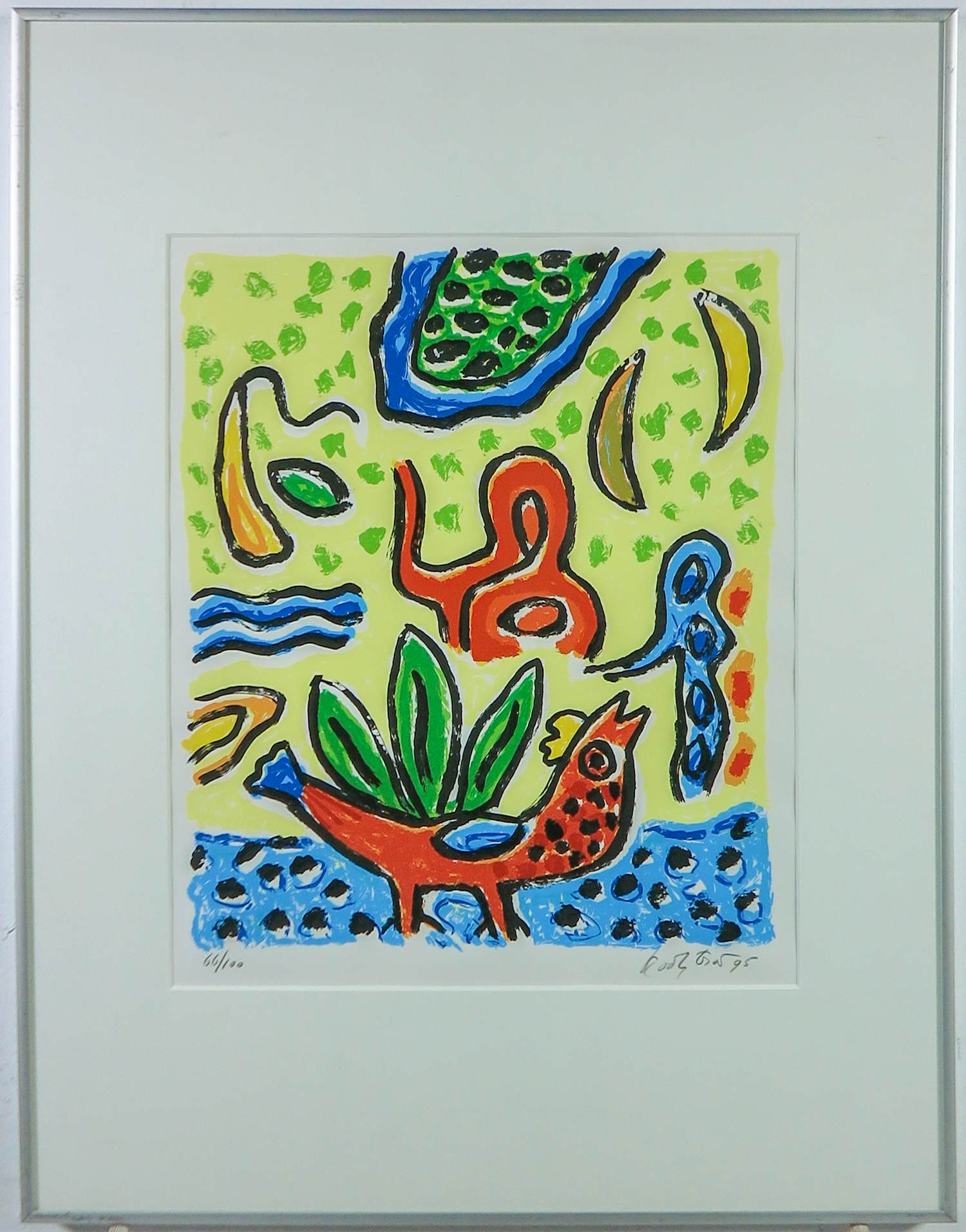 Keimpe Kootstra - Zeefdruk, Z.T. - Ingelijst kopen? Bied vanaf 50!