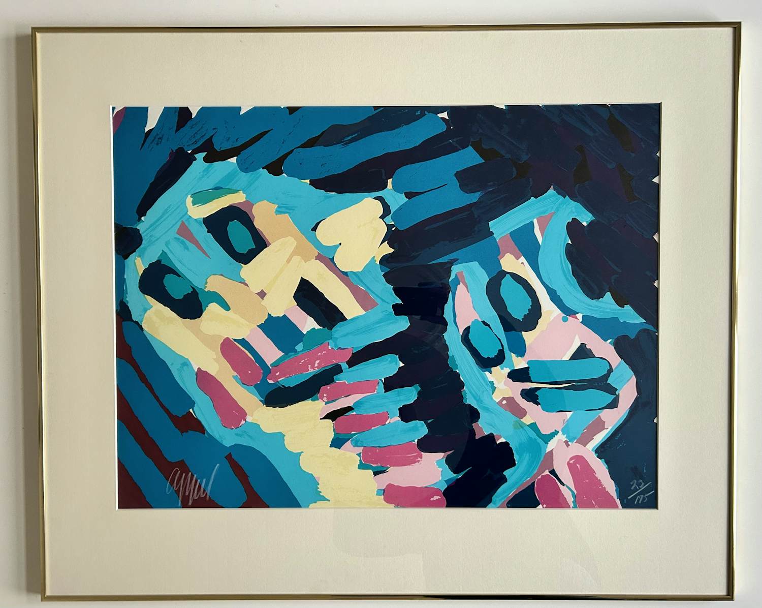 Karel Appel - Moving in the Night kopen? Bied vanaf 250!