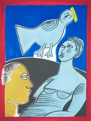 Corneille - Litho, Serenite verkocht voor € 150!