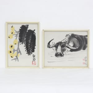 Niet of onleesbaar gesigneerd - Tak & Stier kopen? Bied vanaf 10!