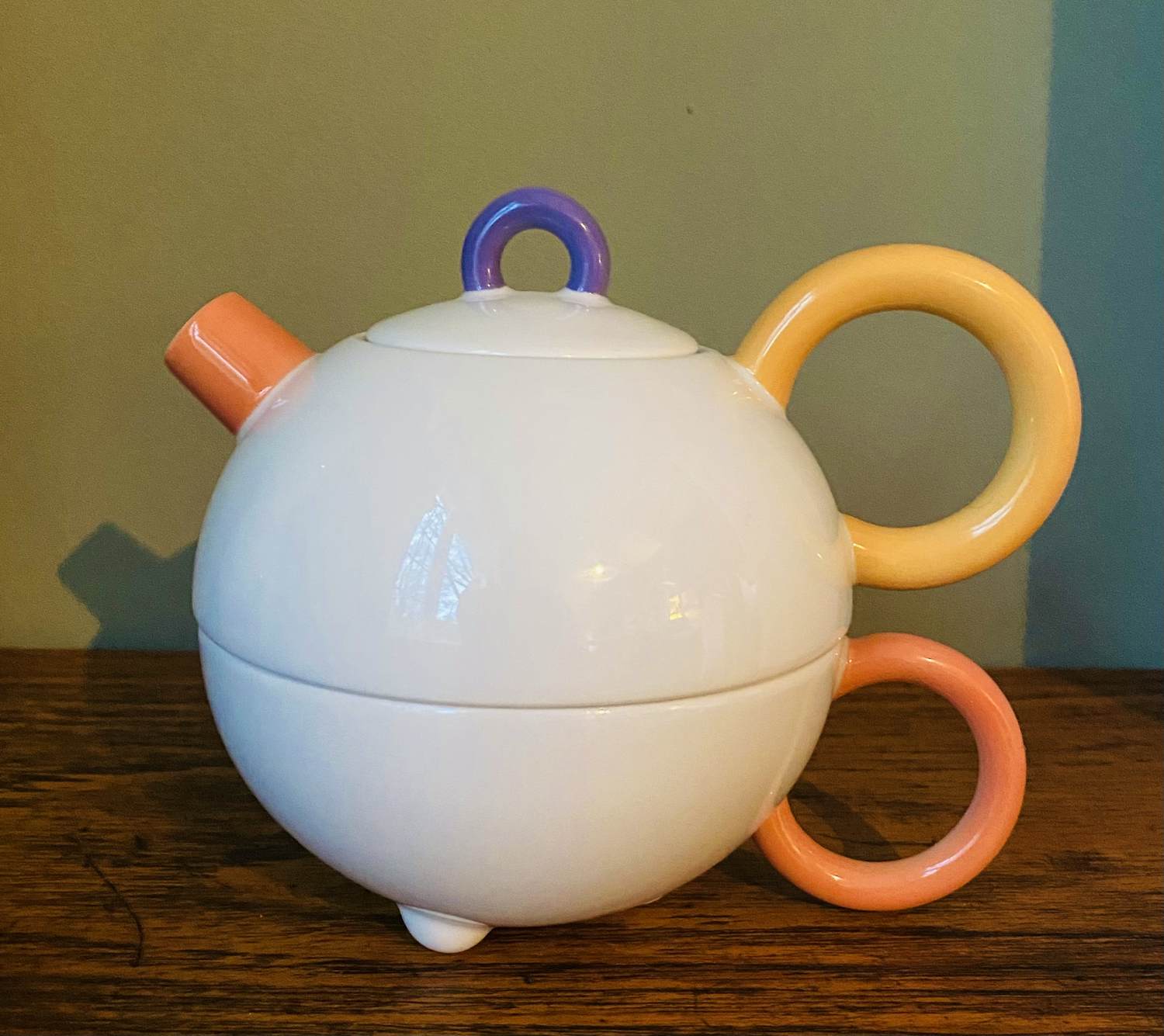 Matteo Thun - Memphis-stijl Theepot, Tea for one kopen? Bied vanaf 35!