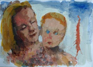 Peter Klashorst - Collage - gemengde techniek op papier - Gesigneerd 2016 !!! kopen? Bied vanaf 55!