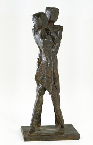 Renee van Leusden - Bronzen beeld van man en vrouw kopen? Bied vanaf 1!