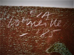 Corneille - CoBrA - Epreuve d'Artiste Litho "Tros Oiseaux" - 1984 - handgesigneerd (krijt) kopen? Bied vanaf 150!