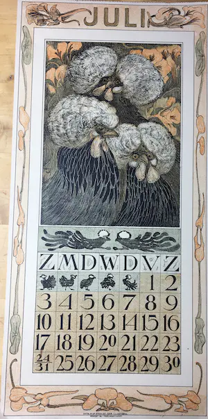 Theo van Hoytema - Steendruk, hoenders kopen? Bied vanaf 20!