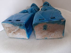 Niet of onleesbaar gesigneerd - 2 honden Chinese kopen? Bied vanaf 1!